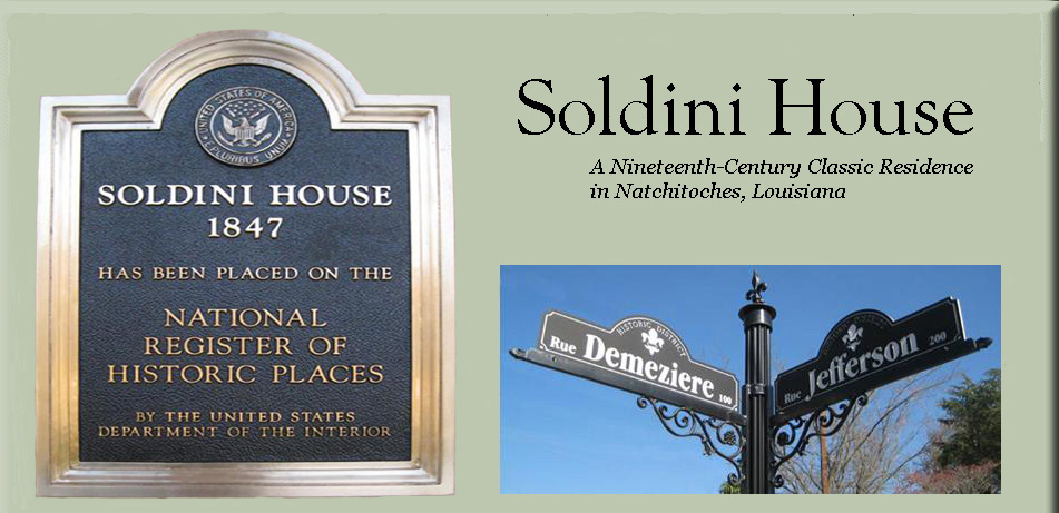 Soldini House, Natchitoches LA